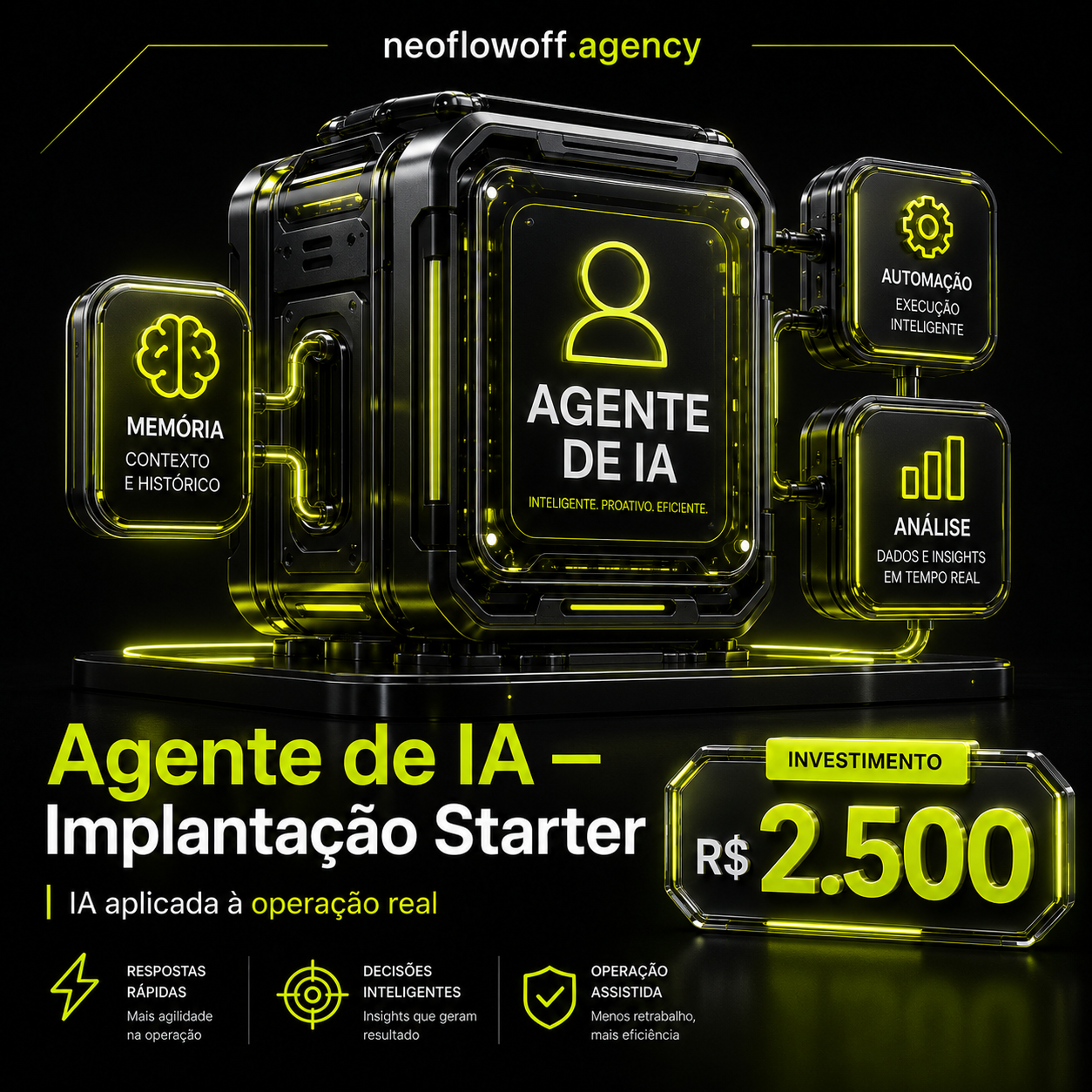 Agente de IA — Implantação Starter - IA aplicada à operação real